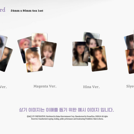 [SET] QWER - CEREMONY 4th Mini Ablum 2 Photobook + 4 Booklet Ver