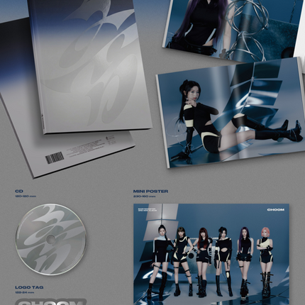 BABYMONSTER - CHOOM 3rd Mini Album Photobook Ver. (Crimson / Metallic / Prism Ver)