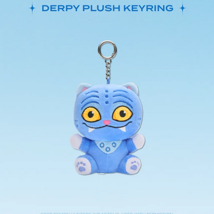 [Gift] K-Pop Demon Hunters - Official MD Plush Keyring Set Derpy + Sussie + Gift Reusable Bag(Duffy)