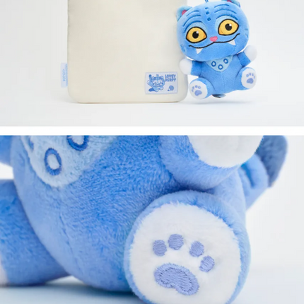 [Gift] K-Pop Demon Hunters - Official MD Plush Keyring Set Derpy + Sussie + Gift Reusable Bag(Duffy)