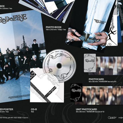 CRAVITY - ReDeFINE 8th Mini Album De Ver (Limited Edition)