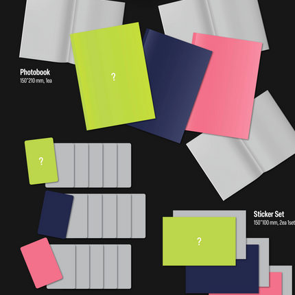 [POB] AND2BLE - Sequence 01: Curiosity 1st Mini Album Photobook Ver