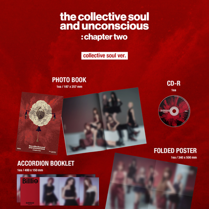 BILLLIE - THE COLLECTIVE SOUL AND UNCONSCIOUS: CHAPTER TWO 1st Full Album