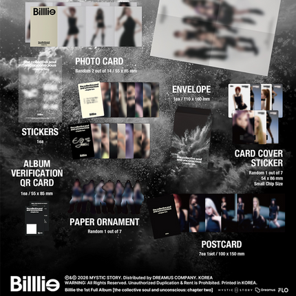 BILLLIE - THE COLLECTIVE SOUL AND UNCONSCIOUS: CHAPTER TWO 1st Full Album