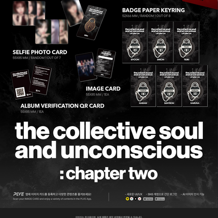 BILLLIE - THE COLLECTIVE SOUL AND UNCONSCIOUS: CHAPTER TWO 1st Full Album anonymous Ver