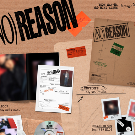 ASTRO YOON SANHA NO REASON 3rd Mini Album (UNDEFINED Ver / UNBOUND Ver)
