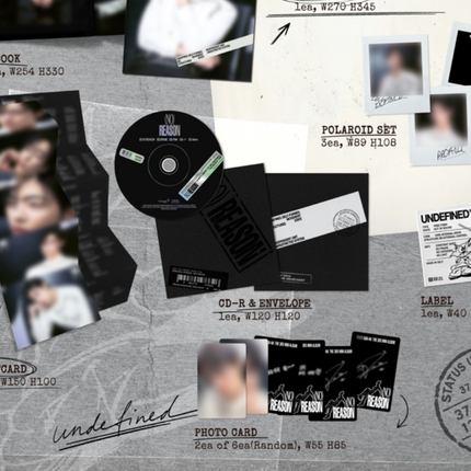 ASTRO YOON SANHA NO REASON 3rd Mini Album (UNDEFINED Ver / UNBOUND Ver)