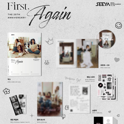 SEEYA - First, Again 4th Full Album