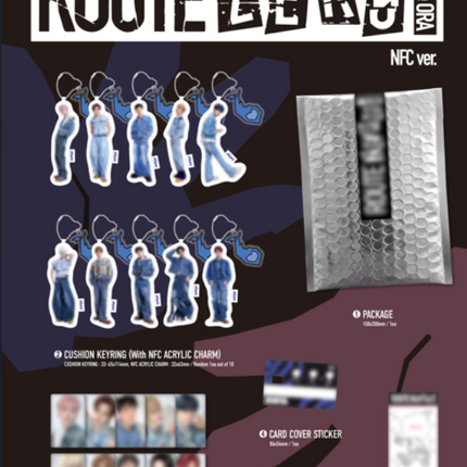 xikers - ROUTE ZERO : The ORA 7th Mini Album NFC Ver