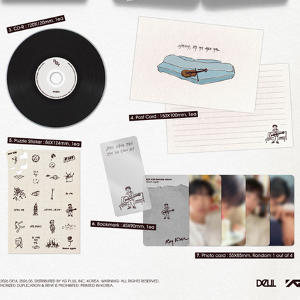 ROY KIM - Bloom Again 다시 불러 봄 1st Remake Album