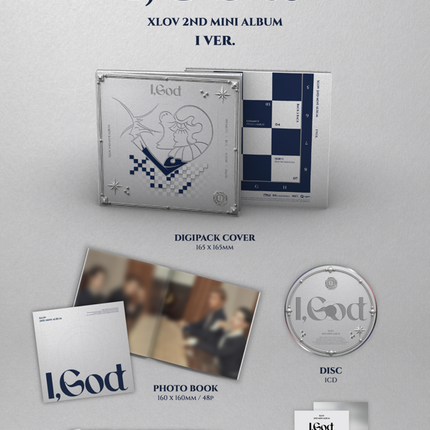 XLOV - I,God 2nd Mini Album (Version Selection & Set)