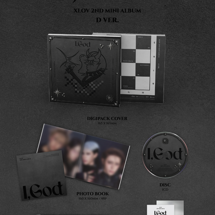 XLOV - I,God 2nd Mini Album (Version Selection & Set)