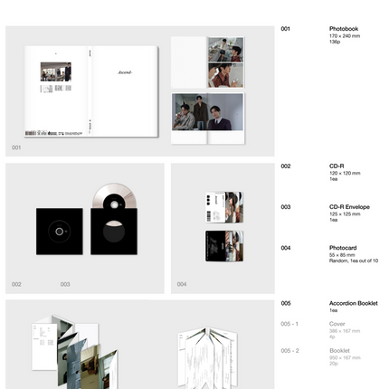 ZEROBASEONE - Ascend- 6th Mini Album Photobook Ver (1 Ver / 10 Ver)
