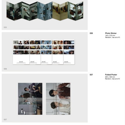 ZEROBASEONE - Ascend- 6th Mini Album Photobook Ver (1 Ver / 10 Ver)