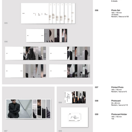 ZEROBASEONE - Ascend- 6th Mini Album 11 Ver. Member Selection Ver