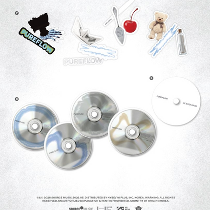 LE SSERAFIM - PUREFLOW 2nd Studio Album Photobook Ver