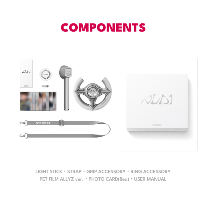 ALPHA DRIVE ONE - Official Light Stick +Photocard Set – KSENDY ALPHA DRIVE ONE - Official Light Stick +Photocard Set – KSENDY