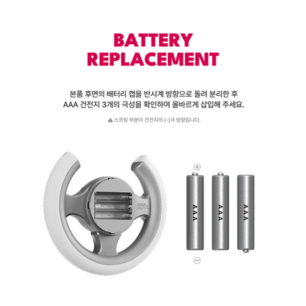 ALPHA DRIVE ONE - Official Light Stick +Photocard Set