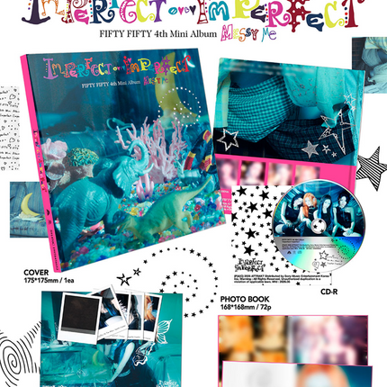 FIFTY FIFTY - Imperfect-I'mperfect 4th Mini Album (Dressy we / Messy me Ver)
