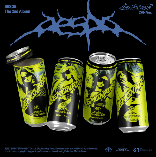 aespa - LEMONADE 2nd Full Ablum CAN Ver (Smart Album)(Member Selection)