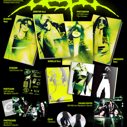 aespa - LEMONADE 2nd Full Ablum ACID Ver