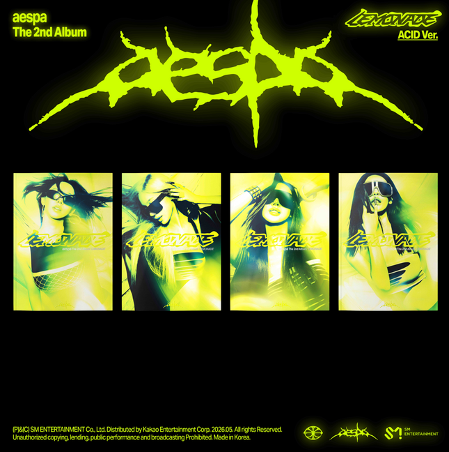 aespa - LEMONADE 2nd Full Ablum ACID Ver
