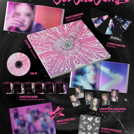 izna - SET THE TEMPO 3rd Mini Album Photobook Ver (A Ver / B Ver / Set)