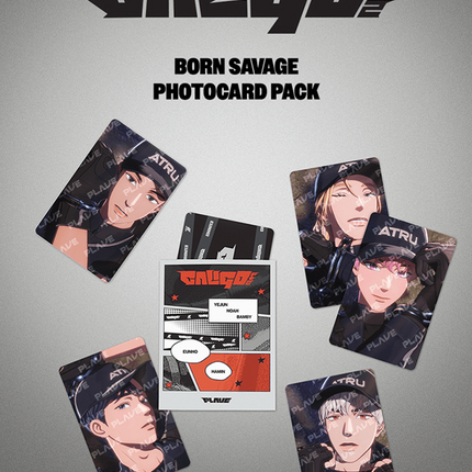 PLAVE -  Official BORN SAVAGE Photocard Pack