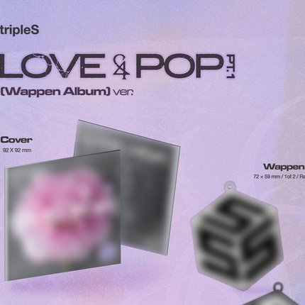 tripleS ASSEMBLE26 - LOVE&POP pt.1 Album Objekt Wappen Album Ver