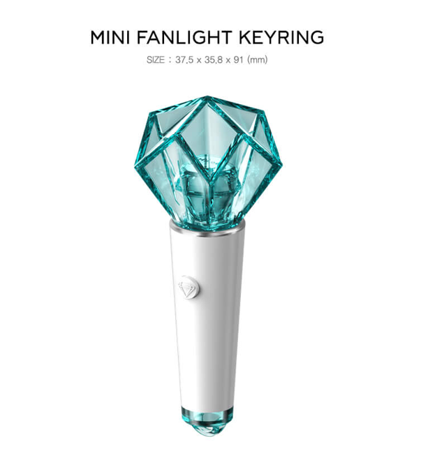 SHINee - Mini Fanlight Keyring