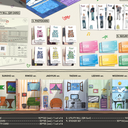 [SALE] BOYNEXTDOOR - HOME 1st Studio Album Weverse Albums Ver (Member Selection)