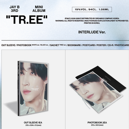 JAY B - TR.EE 3rd Mini Album INTERLUDE Ver