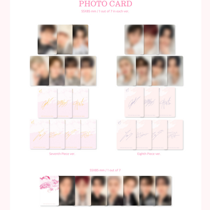 EPEX - Sohwa (韶華) : Epilogue 7th EP Album Photobook Ver (Seventh Piece / Eighth Piece)