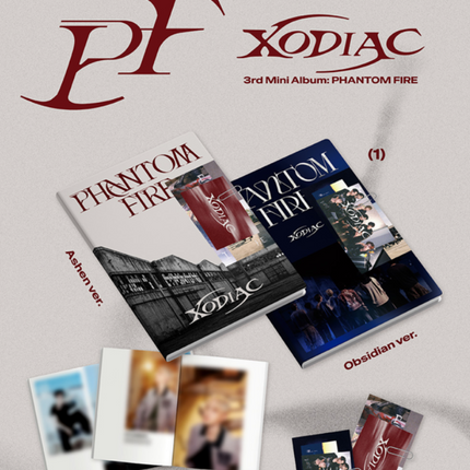 XODIAC - PHANTOM FIRE 3rd Mini Album Photobook Ver (Ashen / Obsidian)