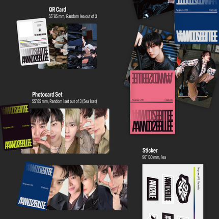 [SALE] AND2BLE - Sequence 01: Curiosity 1st Mini Album POCAALBUM Ver