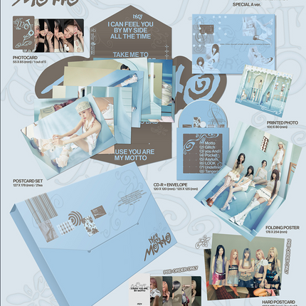 ITZY - Motto 12th Mini Album  SPECIAL Ver. (A Ver / B Ver / Set)