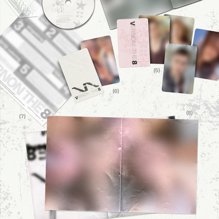 SEVENTEEN V8 (THE 8, VERNON) - V8 1st Mini Album Photobook Ver