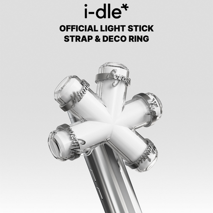 i-dle - Official Light Stick Strap + Deco Ring Set (Member Selection)