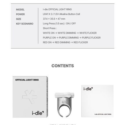 i-dle - Official Light Ring
