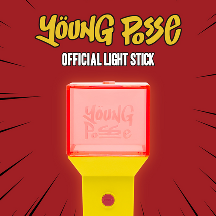 YOUNG POSSE - Official Light Stick + Photocard Set