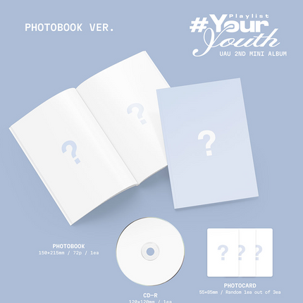 UAU - #Your Youth 2nd Mini Album Photobook Ver
