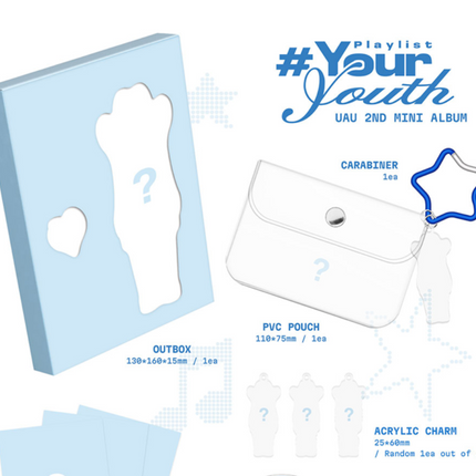 UAU - #Your Youth 2nd Mini Album MD Ver (Limited Edition)