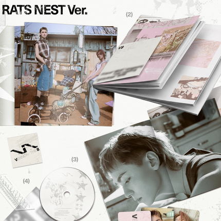 SEVENTEEN V8 (THE 8, VERNON) - V8 1st Mini Album Photobook Ver Standard Ver