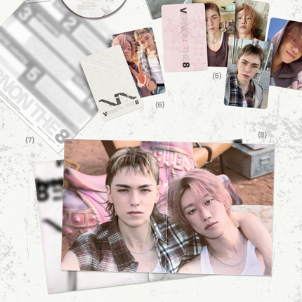SEVENTEEN V8 (THE 8, VERNON) - V8 1st Mini Album Photobook Ver Standard Ver