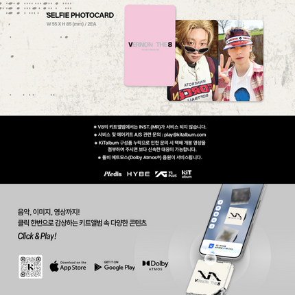 SEVENTEEN V8 (THE 8, VERNON) - V8 1st Mini Album KiT Ver