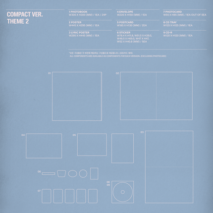 [POB] TXT YEONJUN - NO LABELS: PART 02 2nd Mini Album COMPACT Ver.