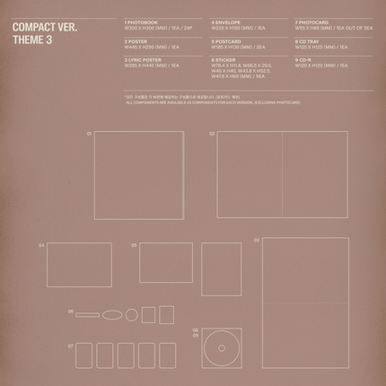 [POB] TXT YEONJUN - NO LABELS: PART 02 2nd Mini Album COMPACT Ver.