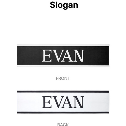 EVAN Heeseung - Official MD Slogan