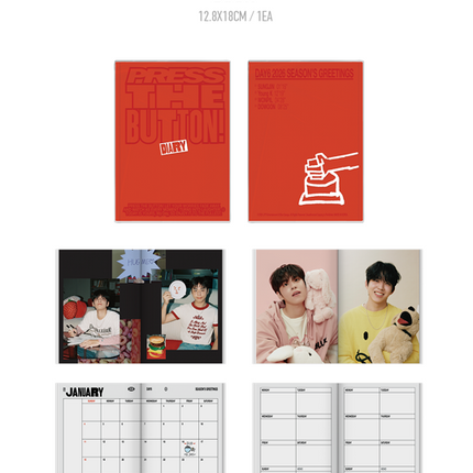 [SALE] DAY6 - PRESS THE BUTTON 2026 SEASON'S GREETINGS