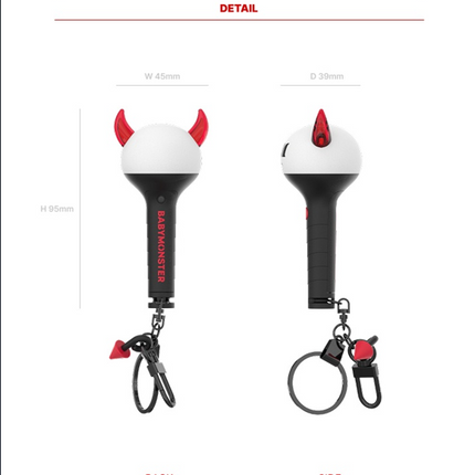 BABYMONSTER - Official Light Keyring